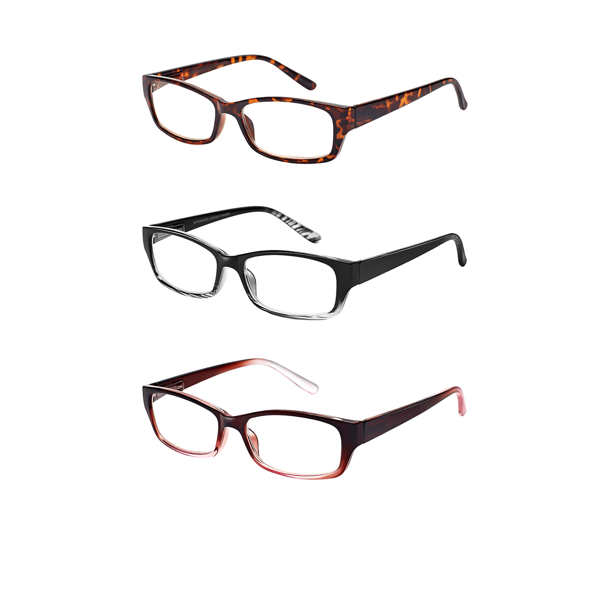 rectangle reading-glasses #558 - multicolor